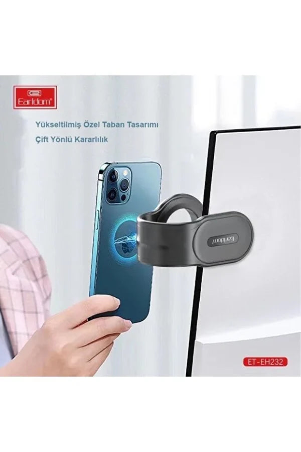 Earldom Adjustable Magnetic Car Phone Holder with Universal Rotation