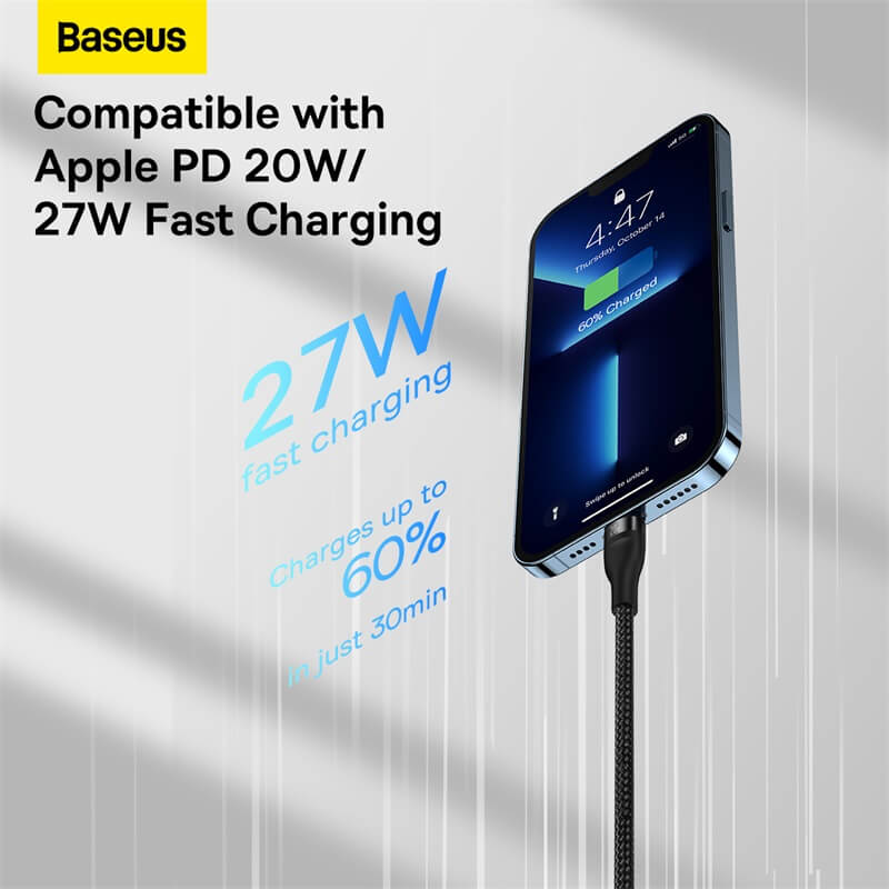 Baseus Flash Series II 3-in-1 Fast Charging Cable 100W