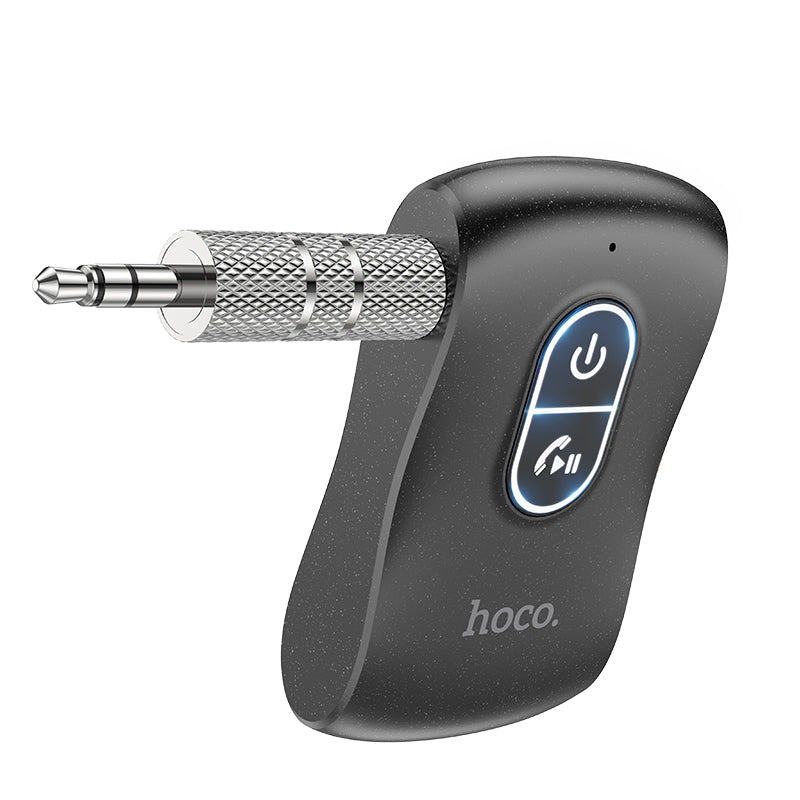Hoco E73 Pro Journey Bluetooth AUX Audio Receiver Transmitter Black