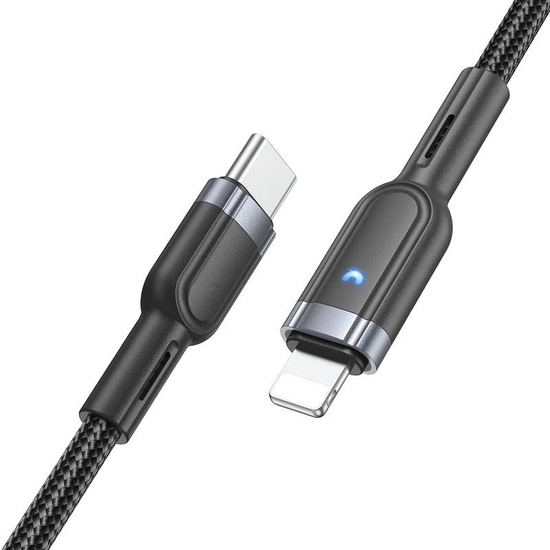Hoco U117 Grand PD Power‑Off Lightning to Type‑C Charging Cable