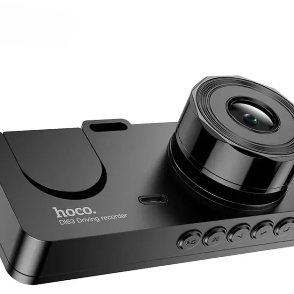 Hoco DI63 Universe 3-Screen WiFi Dash Cam with Full-View Recording