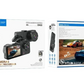 Hoco DI63 Universe 3-Screen WiFi Dash Cam with Full-View Recording