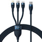 Baseus Flash Series II 3-in-1 Fast Charging Cable 100W