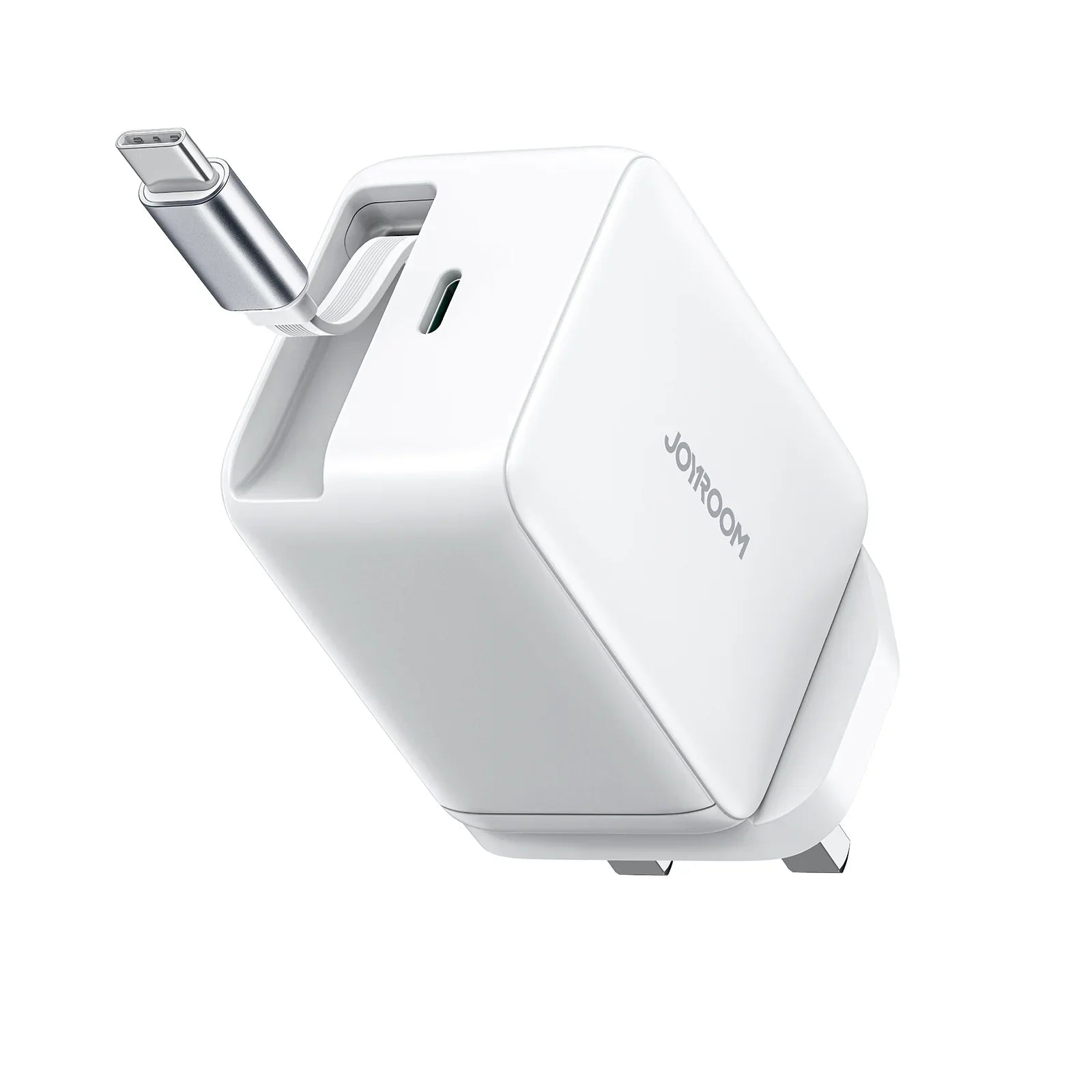 Joyroom 67W GaN Fast Charger with Retractable USB‑C Cable