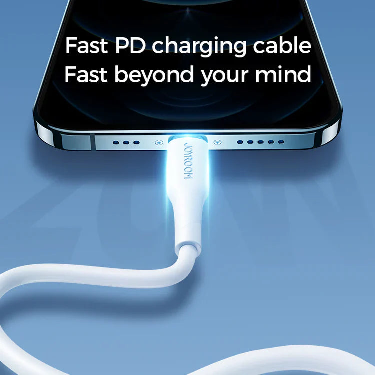 Premium 1.2m Type-C to Lightning Fast Charging Cable - Black