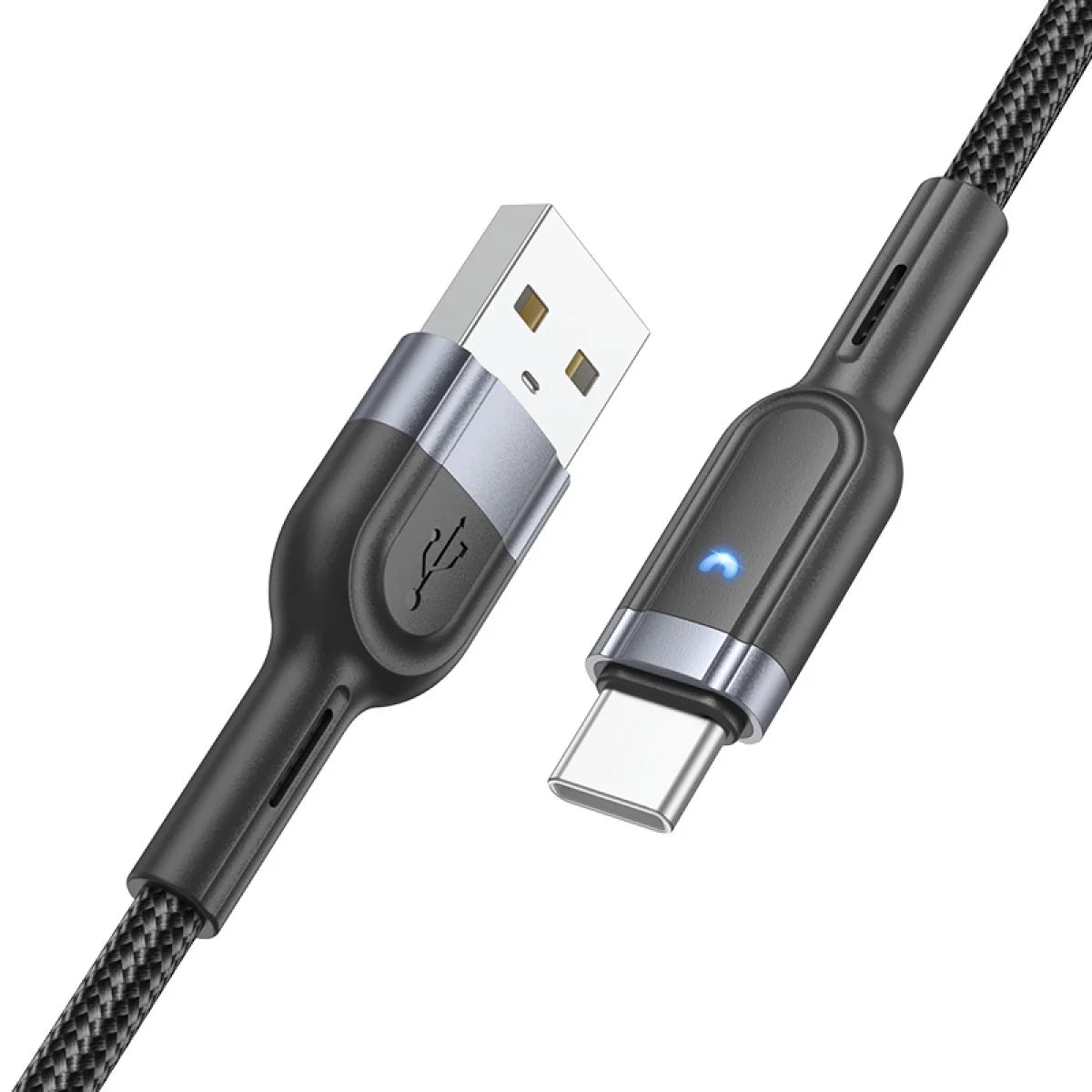Hoco U117 Grand Intelligent Power‑Off Type‑C Charging Data Cable