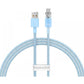 Baseus Flash USB‑C Quick Charge Cable 6A 1m Blue