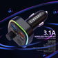 Earldom FM Transmitter ET-M84 Bluetooth Car Charger with Fast Charging