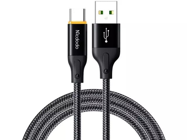 Mcdodo CA-3010 1.2m Nylon Braided Auto Power-Off Lightning Cable