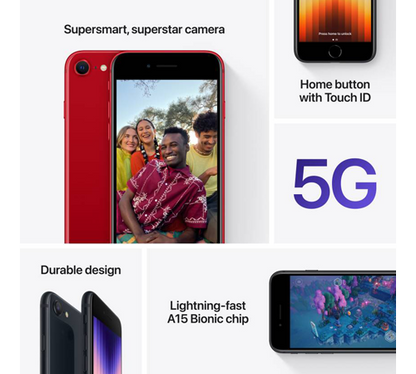 iPhone SE 5G 3rd Gen 128GB (Arabic Edition)