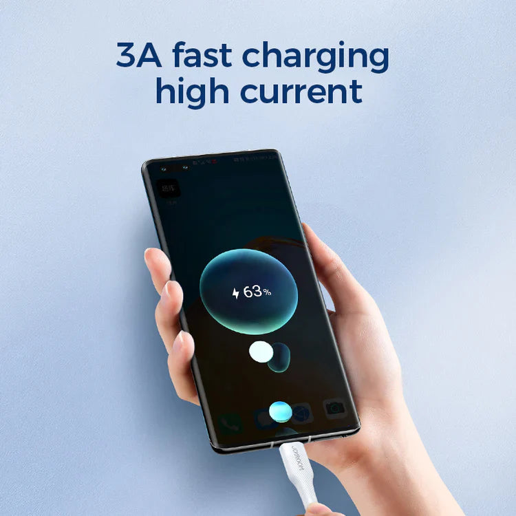 60W USB‑C to USB‑C Fast Charging Cable White