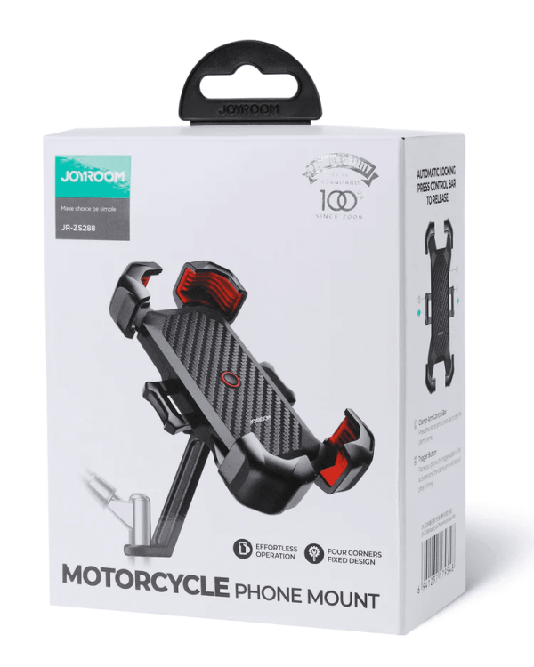 JOYROOM Universal Motorcycle Phone Mount with 360° Rotation