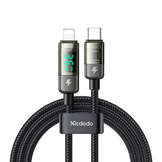 Mcdodo 36W USB‑C to Lightning Fast Charging Cable 1.2m Black