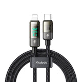 Mcdodo 36W USB‑C to Lightning Fast Charging Cable 1.2m Black