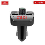 Earldom M43 FM Fast Charging Bluetooth Car Charger Kit