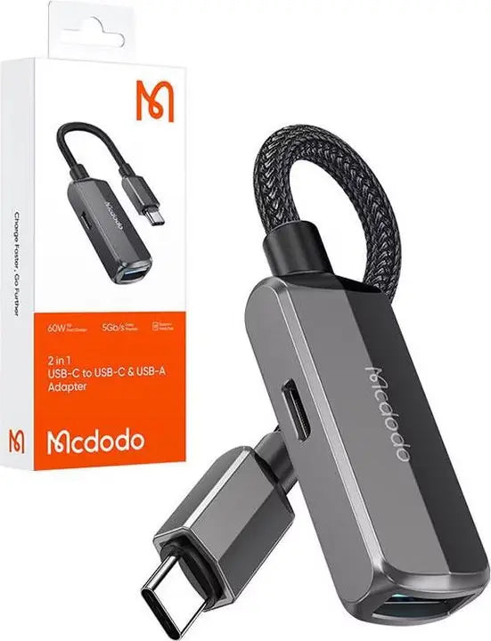 Mcdodo CA-2830 OTG 2-in-1 USB-C to USB-C + USB-A Converter