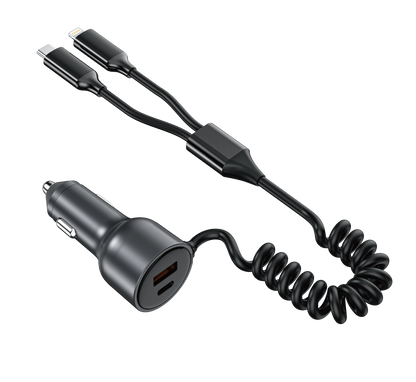 Asli Global PrimusCharger Max 65W Dual-Port Car Charger
