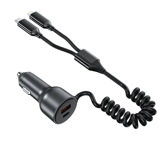 Asli Global PrimusCharger Max 65W Dual-Port Car Charger