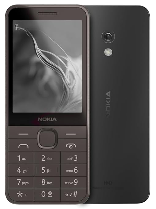 Nokia 235 Dual SIM 2.3-inch Display Classic Mobile Phone in Black