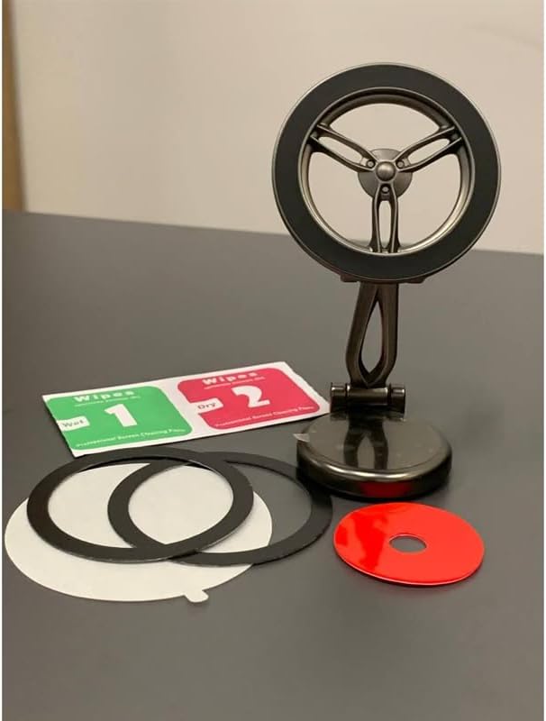 Smart Vacuum Suction Phone Holder with Type‑C Charging