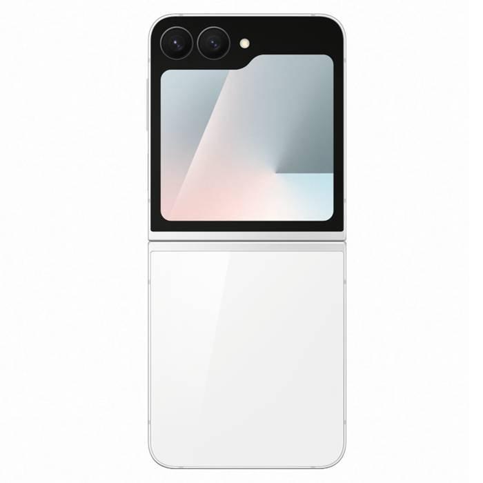 Samsung Galaxy Z Flip7 FE 8GB 256GB White Foldable Phone