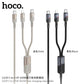 HOCO U139 2-in-1 Fast Charging Cable 100W USB‑C 27W Lightning
