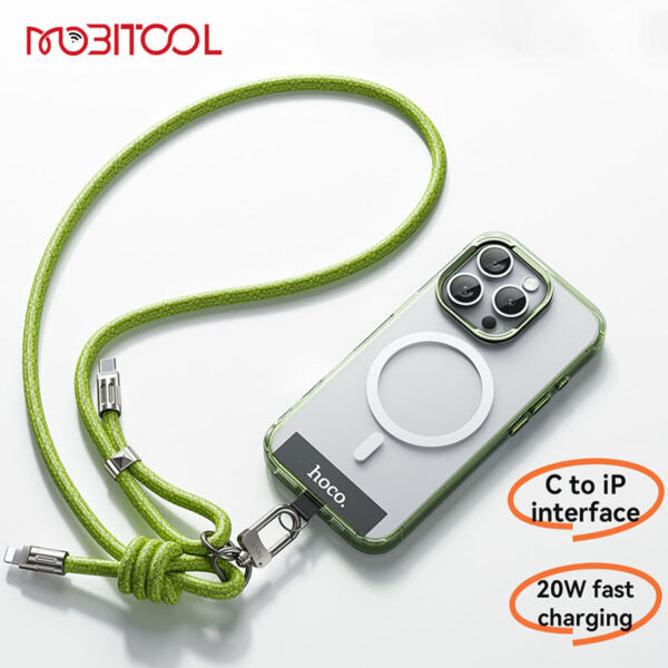 Hoco GH7 Elegant Series Type‑C to Type‑C Lanyard Cable 1.8m