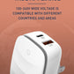 LDNIO 20W LED Lamp Fast Charger with Dual USB Ports