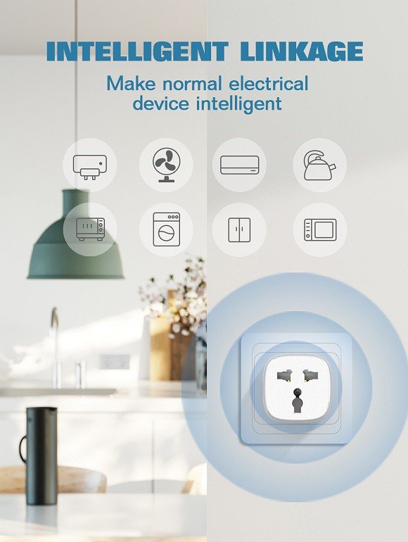 LDNIO SCW1050 Wi‑Fi Smart Plug – Compact UK Power Socket