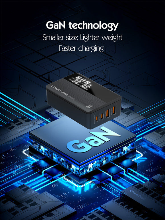 LDNIO 100W GaN Super Fast USB-C Desktop Charger