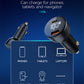 LDNIO 100W Dual USB Super Fast Car Charger LED