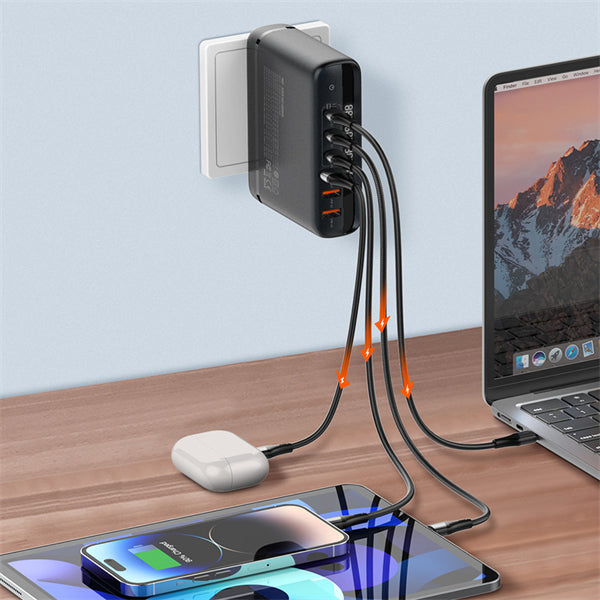 Ldnio 140W GaN Super Fast Desktop Charger Multi-Device Hub