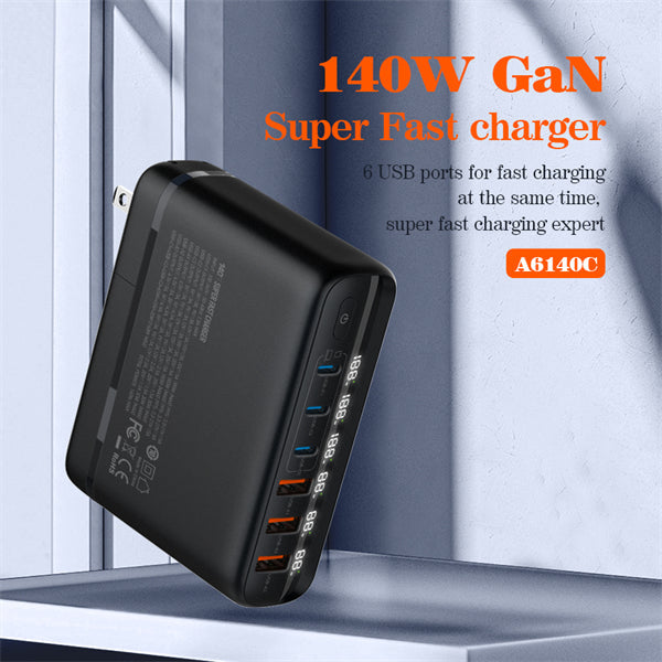 Ldnio 140W GaN Super Fast Multi‑Port Desktop Charger