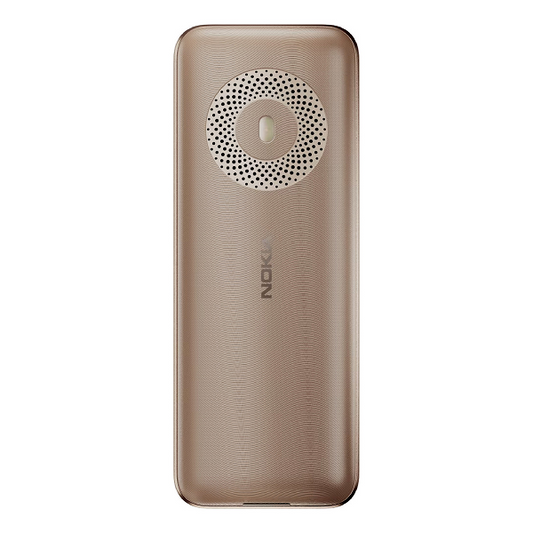 Nokia N130 2023 Dual SIM Gold Feature Phone with Long-Lasting Battery