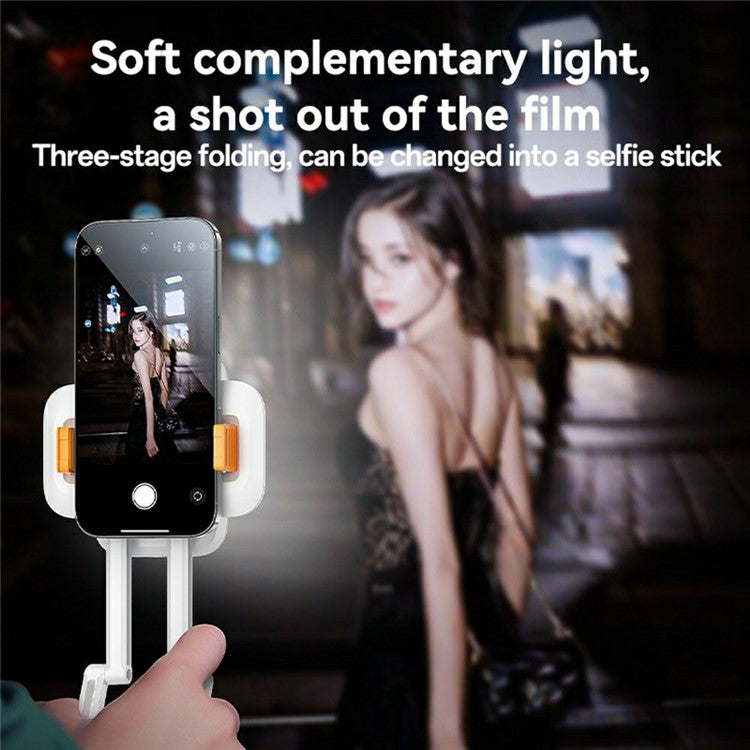 Yesido DH10 Pocket Light Stand with Adjustable LED Phone Holder