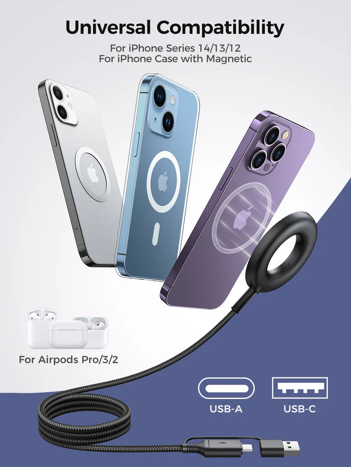 Joyroom Magnetic Wireless Charger 15W Fast Charging Pad