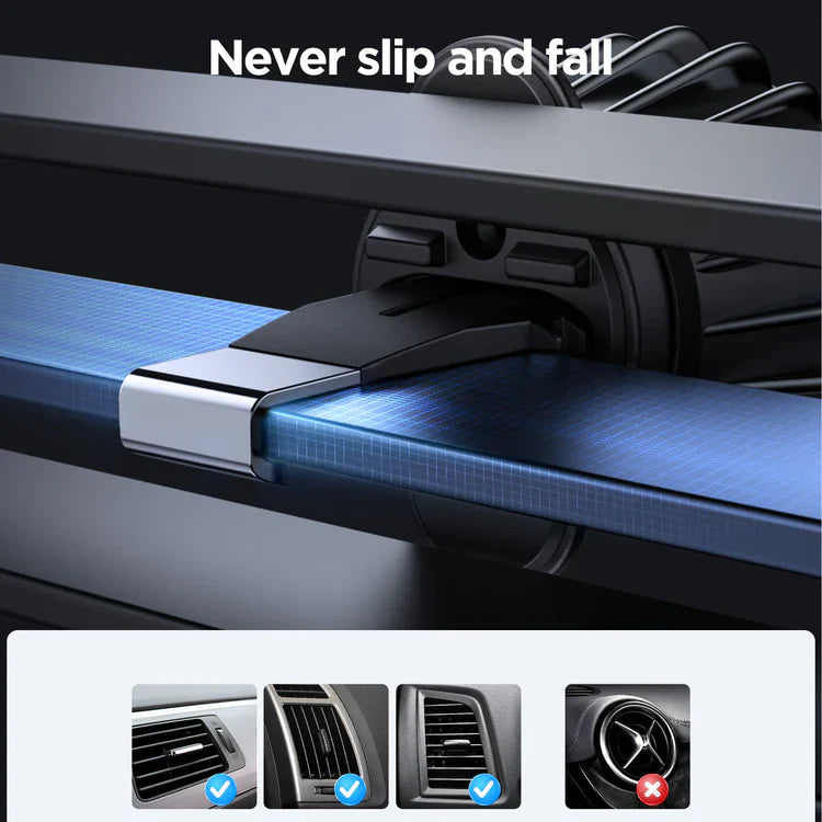 JOYROOM Pro Magnetic Wireless Car Charger Black for iPhone