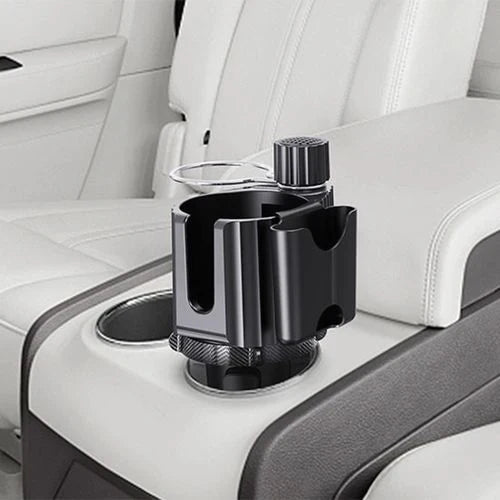 360° Adjustable Car Cup Holder Expander with Phone Coaster
