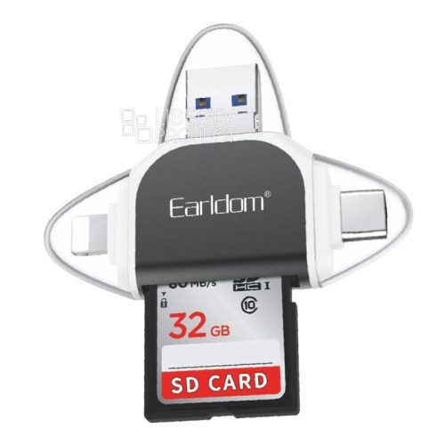 Earldom Versatile OTG Card Reader with Multi-Format Support