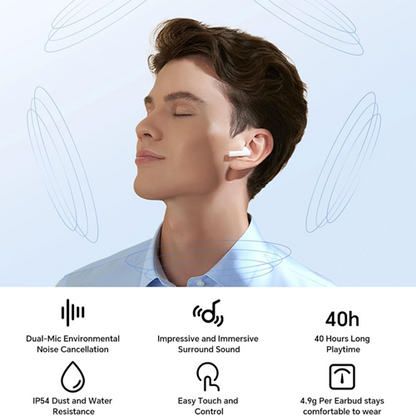 Honor Choice Earbuds X7i: Crystal Clear Sound, Noise Cancellation, Long-Lasting Battery Life