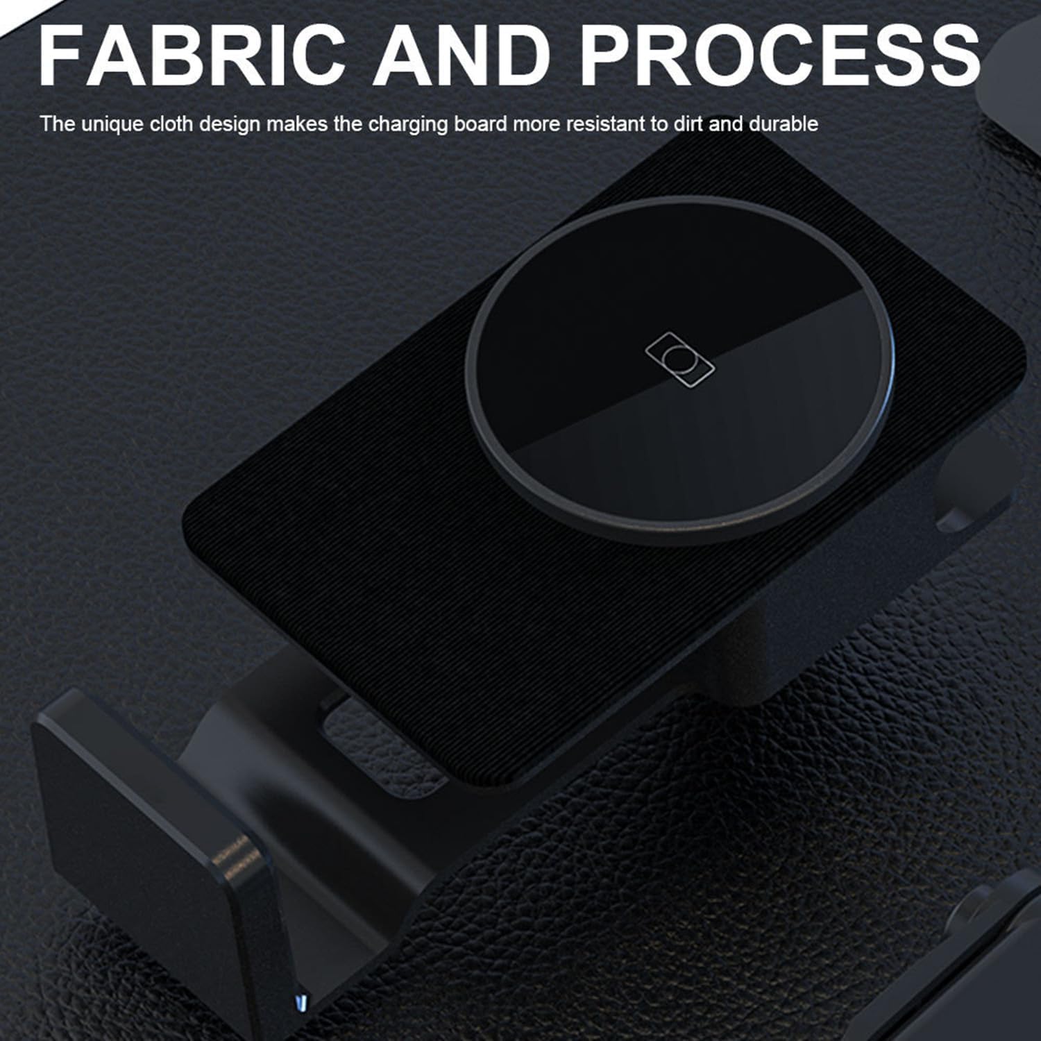 3-in-1 Magnetic Wireless Car Charger Mount with 15W Fast Charging