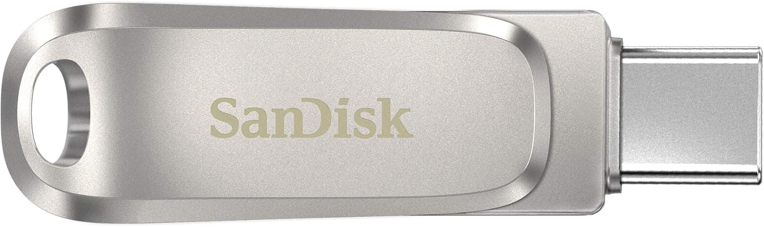 SanDisk Ultra Dual Drive Luxe USB 3.1 Type-C 128GB Flash Drive