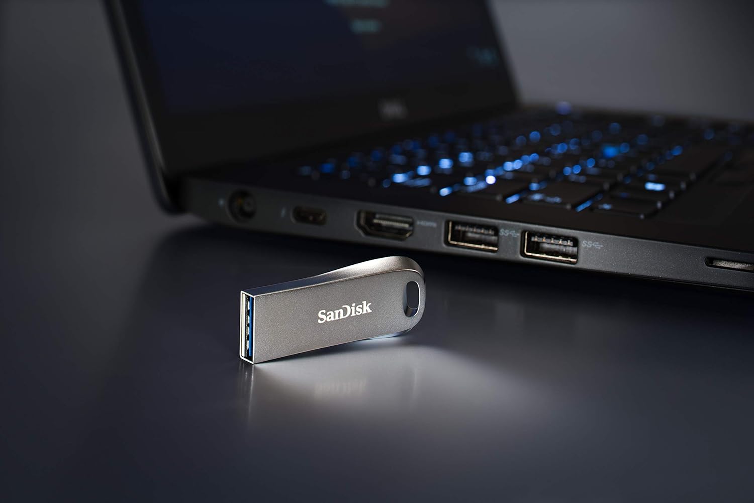 SanDisk 512GB Ultra Luxe USB 3.1 Flash Drive: High-Speed Metal Storage