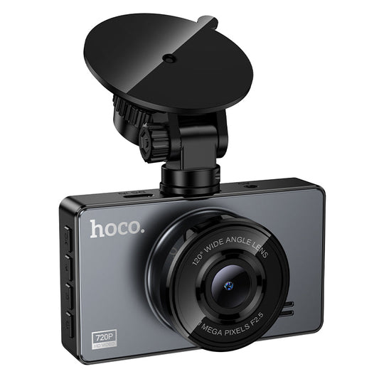 HOCO DV14 3-Inch Screen Driving Recorder Gray Dash Cam