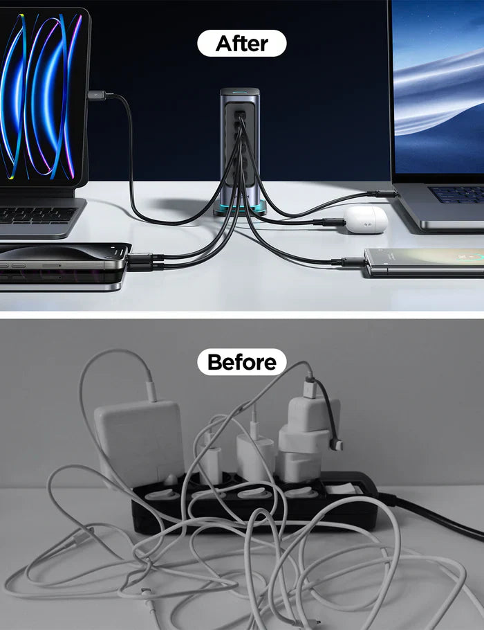 JOYROOM JR-TCM02 65W Compact Multi-Port USB Fast Universal Charger