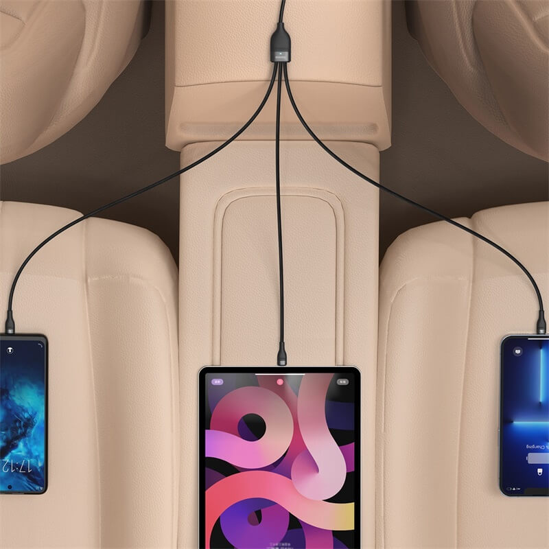 Baseus Flash Series II 3-in-1 Fast Charging Cable 100W