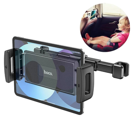 Hoco CA121 Adjustable Headrest Car Tablet Holder with 360° Rotation