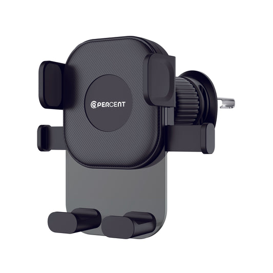 Motogrip Air 90 Black Car Vent Phone Holder, 360° Rotatable