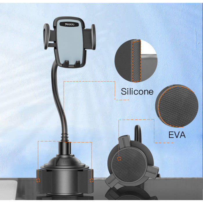 Yesido C112 Auto Extending Car Cup Phone Holder Flexible Arm