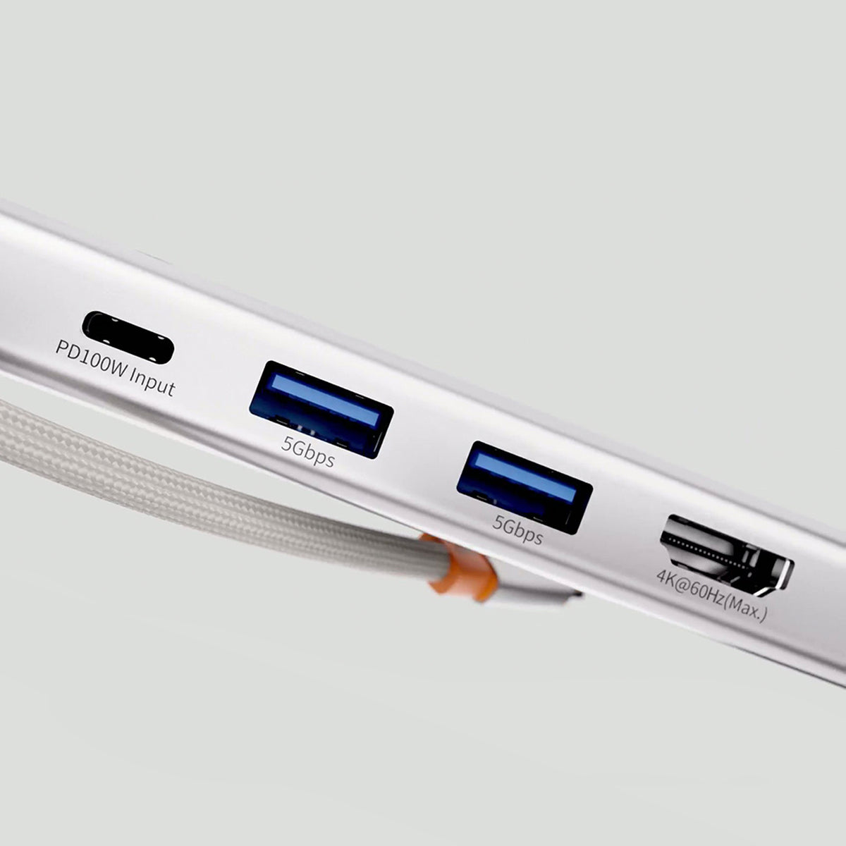 Baseus 5-in-1 USB‑C Hub Color Plate with 4K HDMI, Ethernet